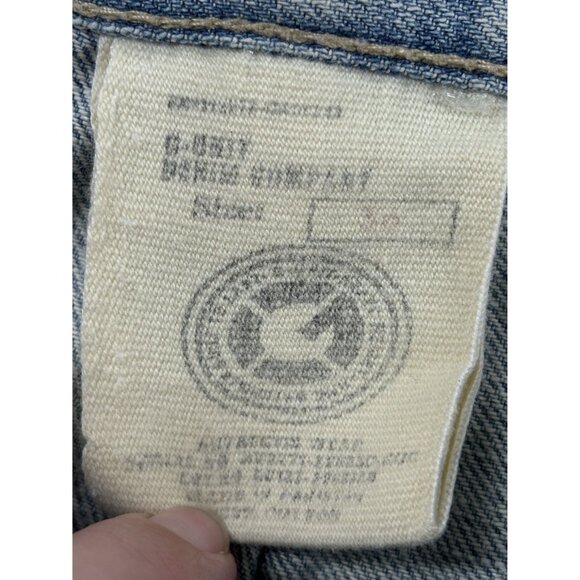 G Unit Jean Shorts Distressed Light Wash Men's 37 Jorts Y2K Baggy Skater Wide Le - Picture 2 of 10